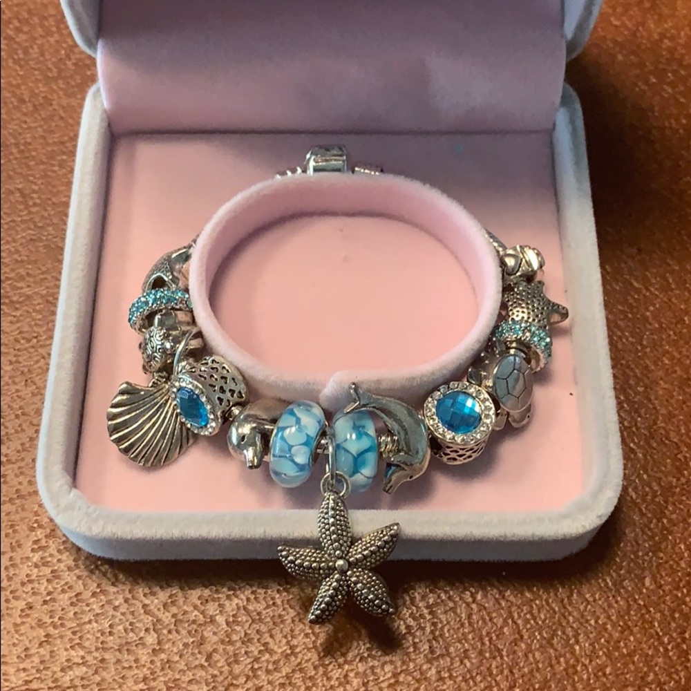 Sea inspired Charm bracelet
